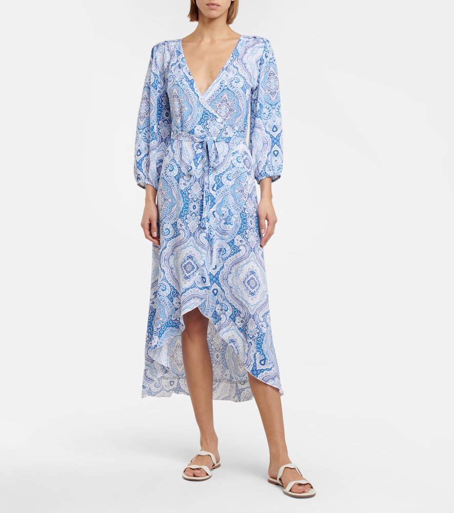  Melissa Odabash Melissa Odabash Vestido Midi Taylor Estampado 
