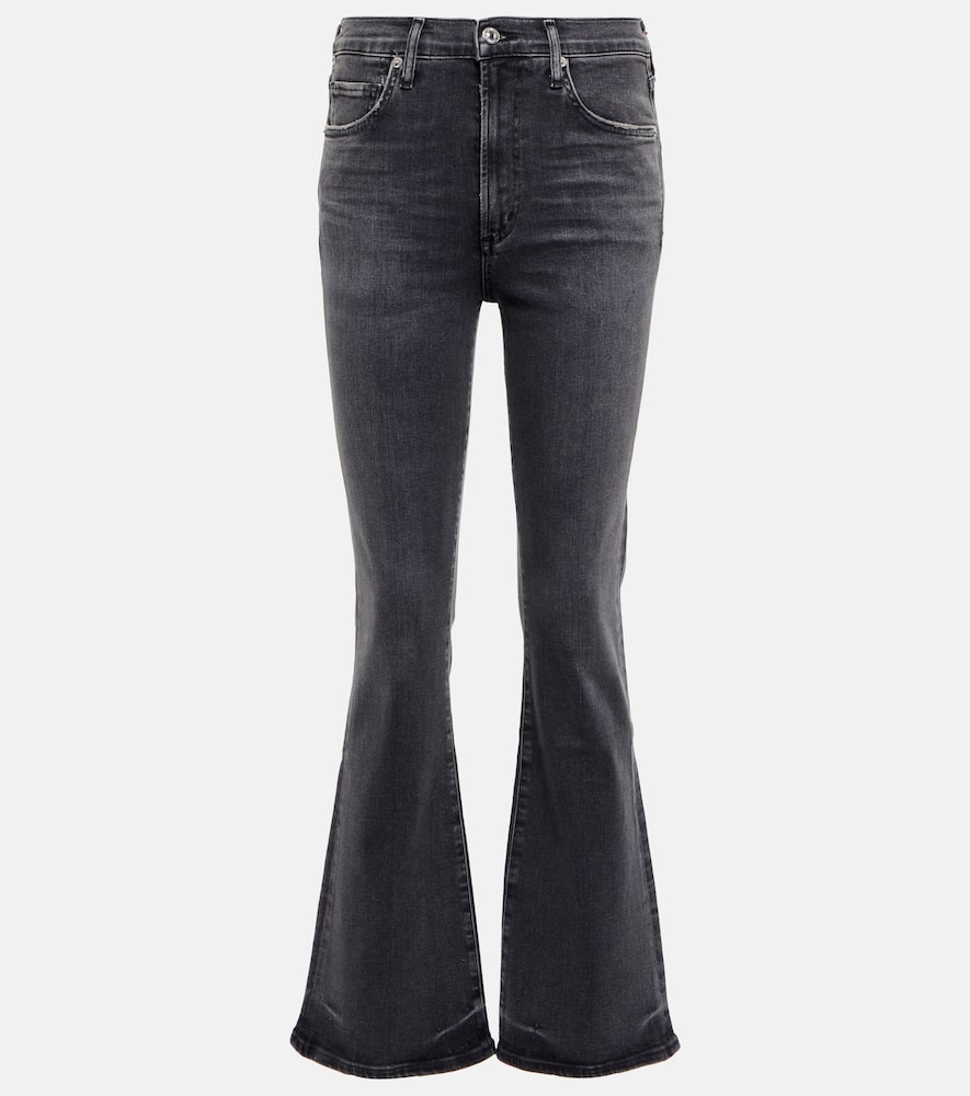 Lilah high-rise bootcut jeans