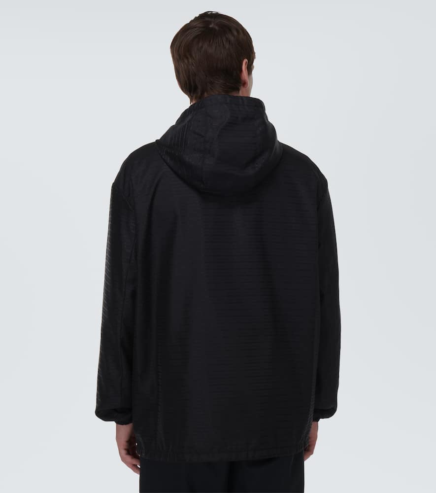 Prada Re-nylon Reversible Puffer Jacket In Black