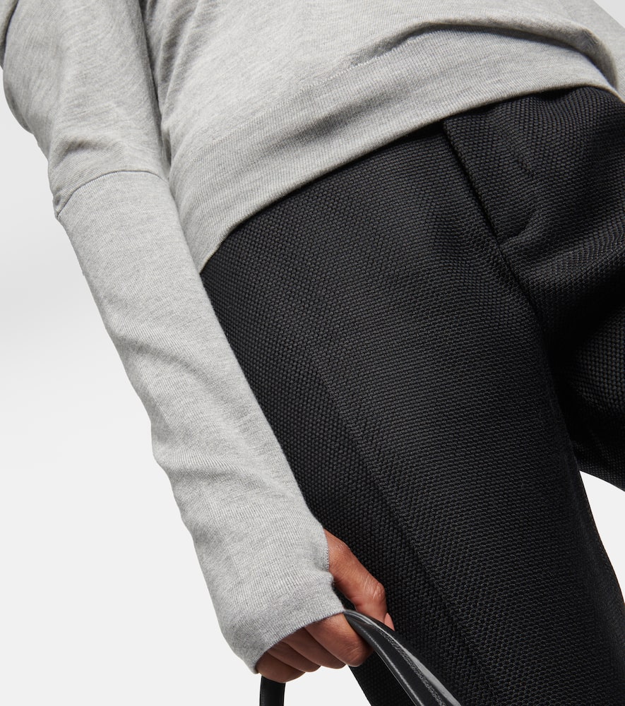 Tom Ford One-shoulder Cashmere And Silk Sweater In Grey