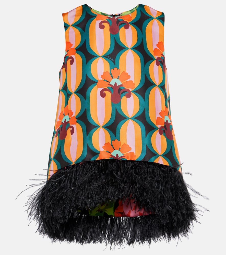 La Doublej La Scala Top In Multicoloured