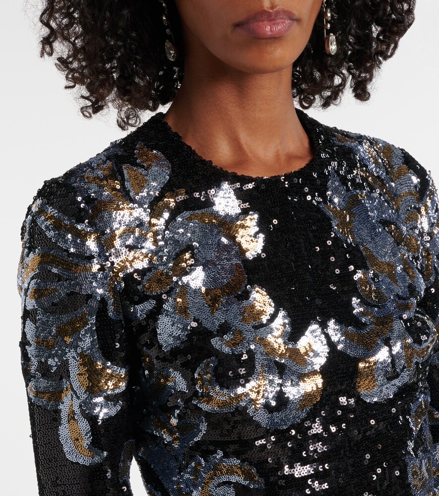  Elie Saab Elie Saab Robe Mit Pailletten 