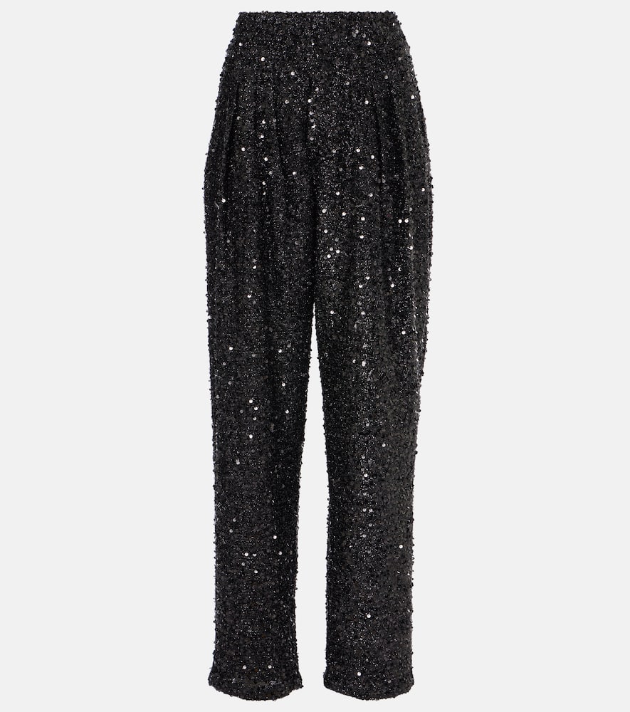 Isabel Marant Aras sequined wide-leg pants