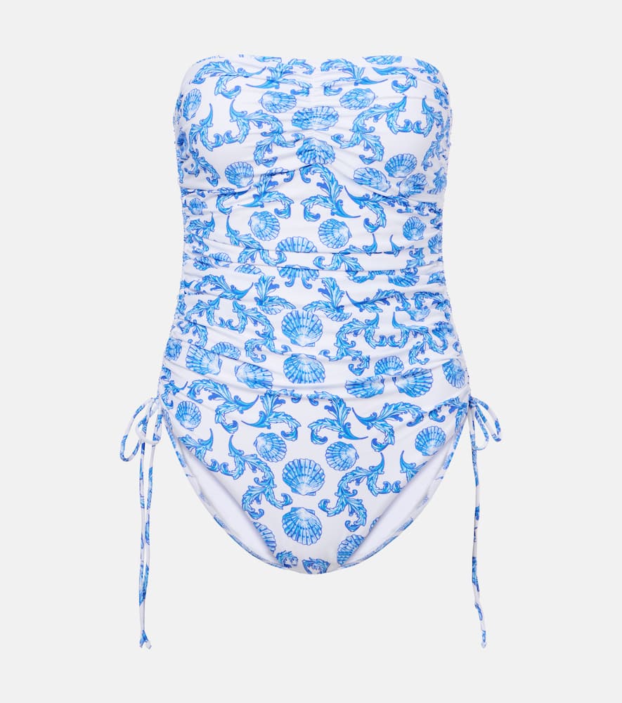 Sydney ruched printed swimsuit