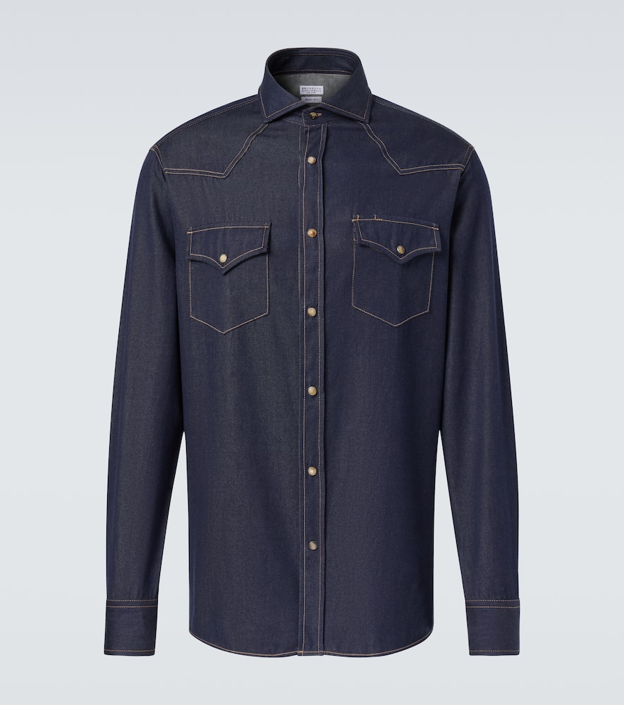 Denim shirt