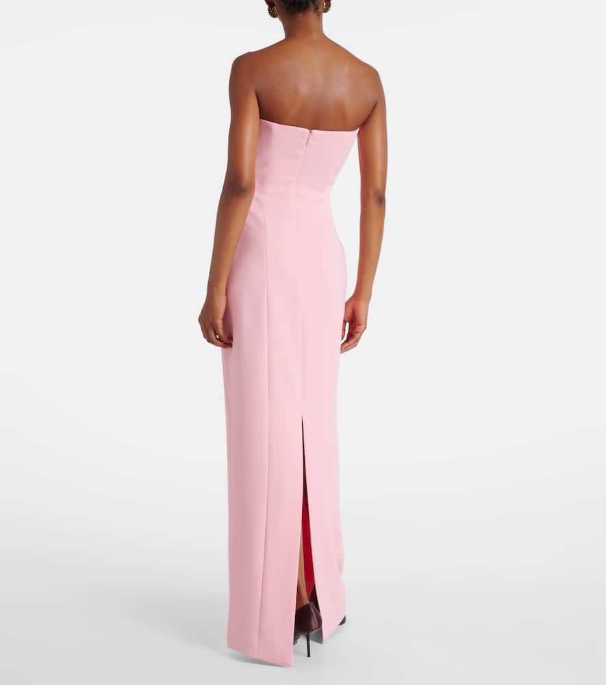 Solace London Anderson Maxi Dress In Pink
