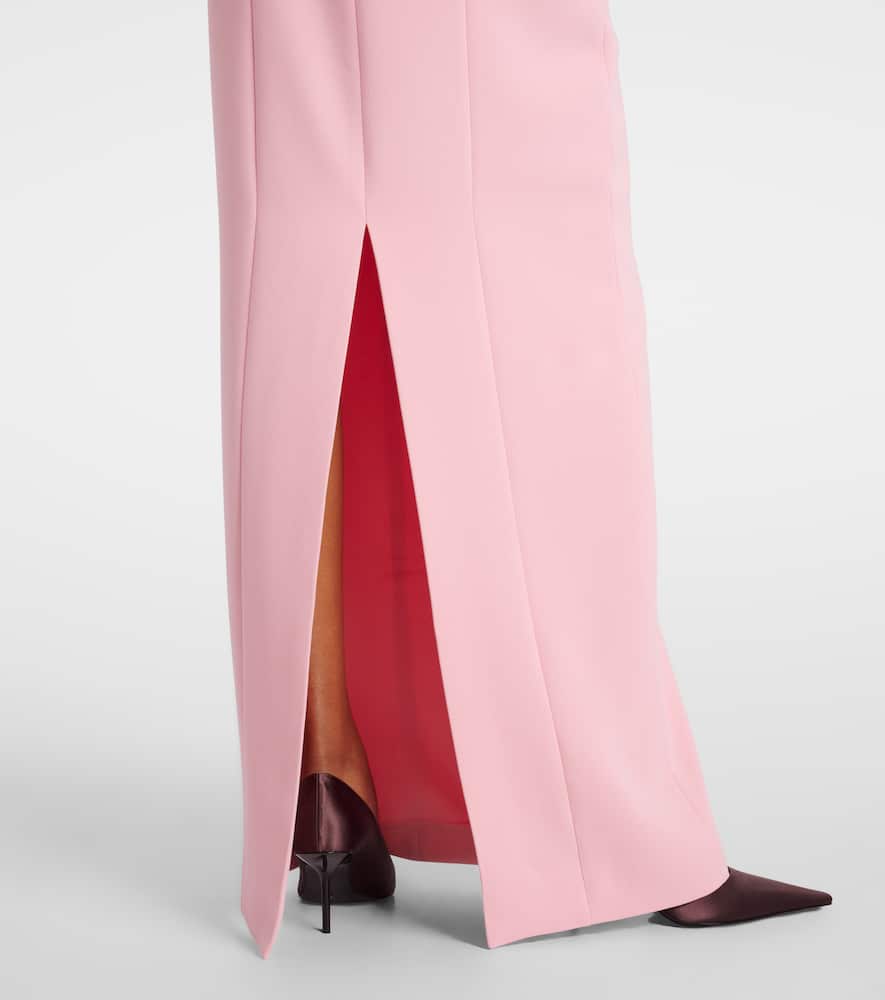 Solace London Anderson Maxi Dress In Pink
