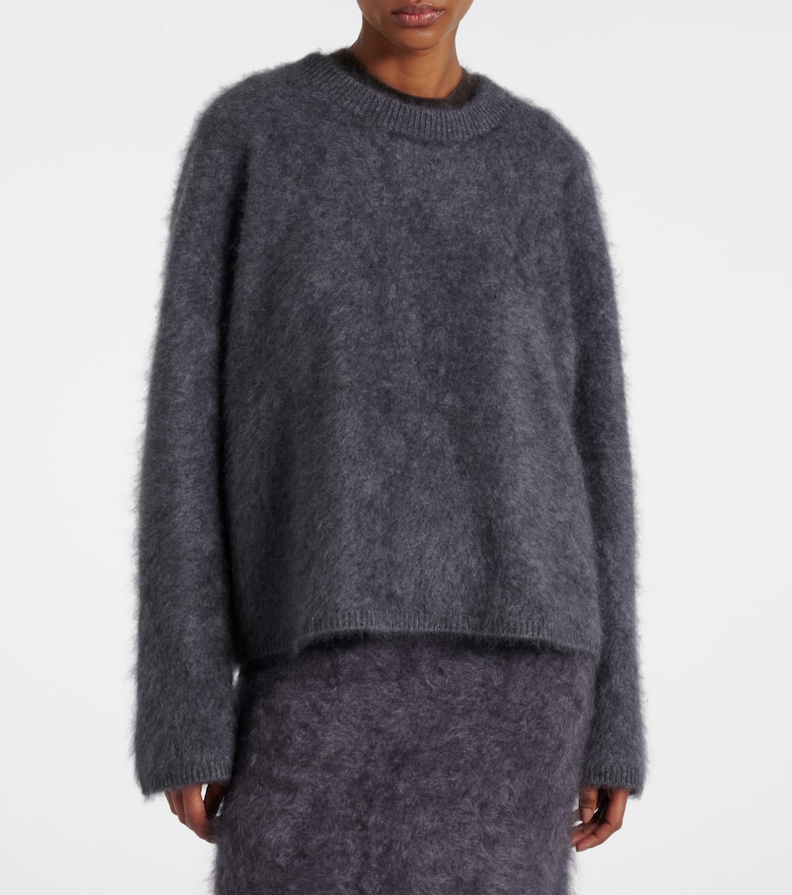 Lisa Yang Natalia Oversized Cashmere Sweater In Green