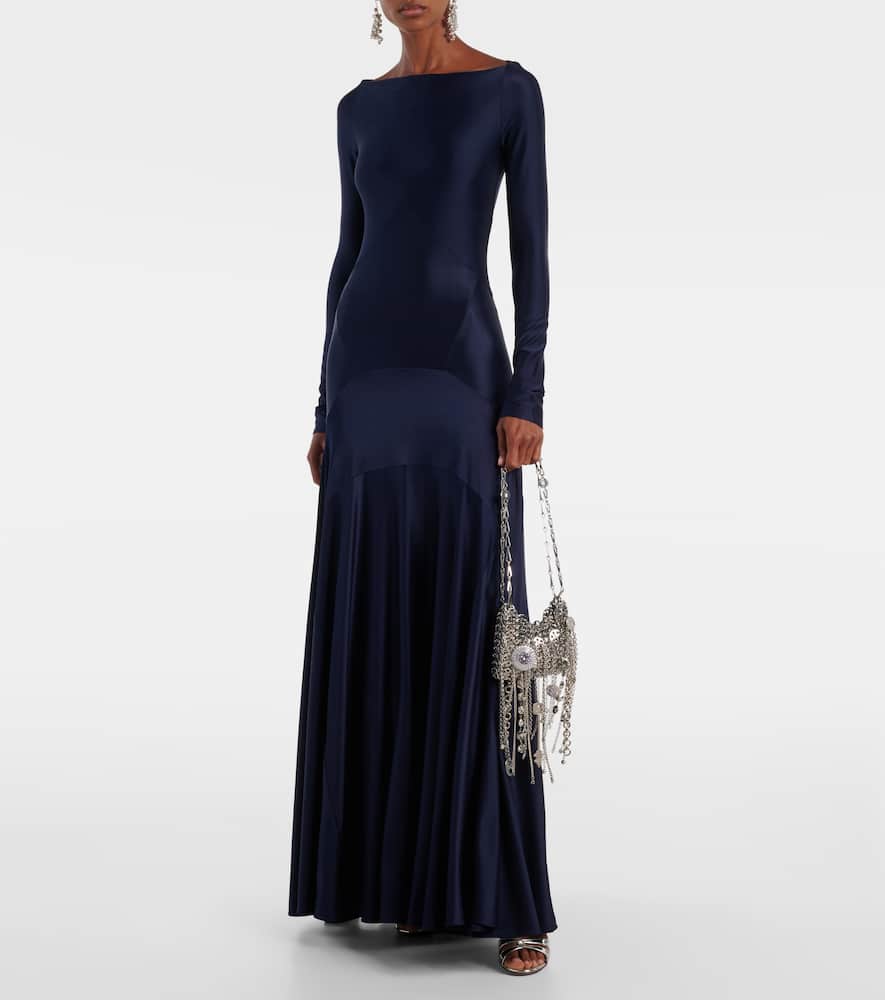 Rabanne Judy Blane 1969 Micro Shoulder Bag In Silver