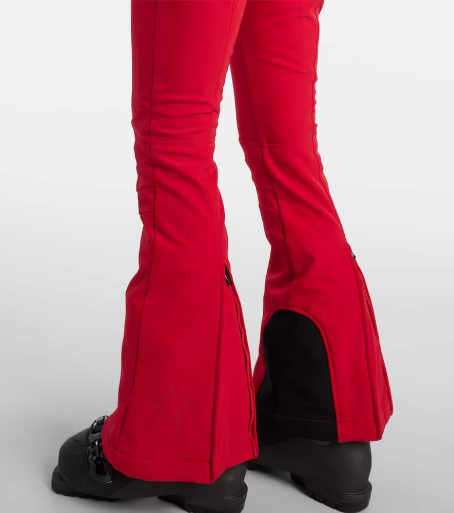 Perfect Moment Aurora Flared Ski Pants In Red