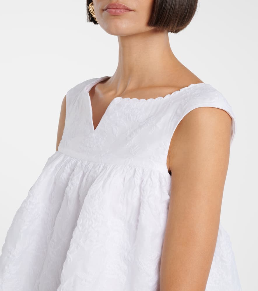 Shushu-tong Top In White