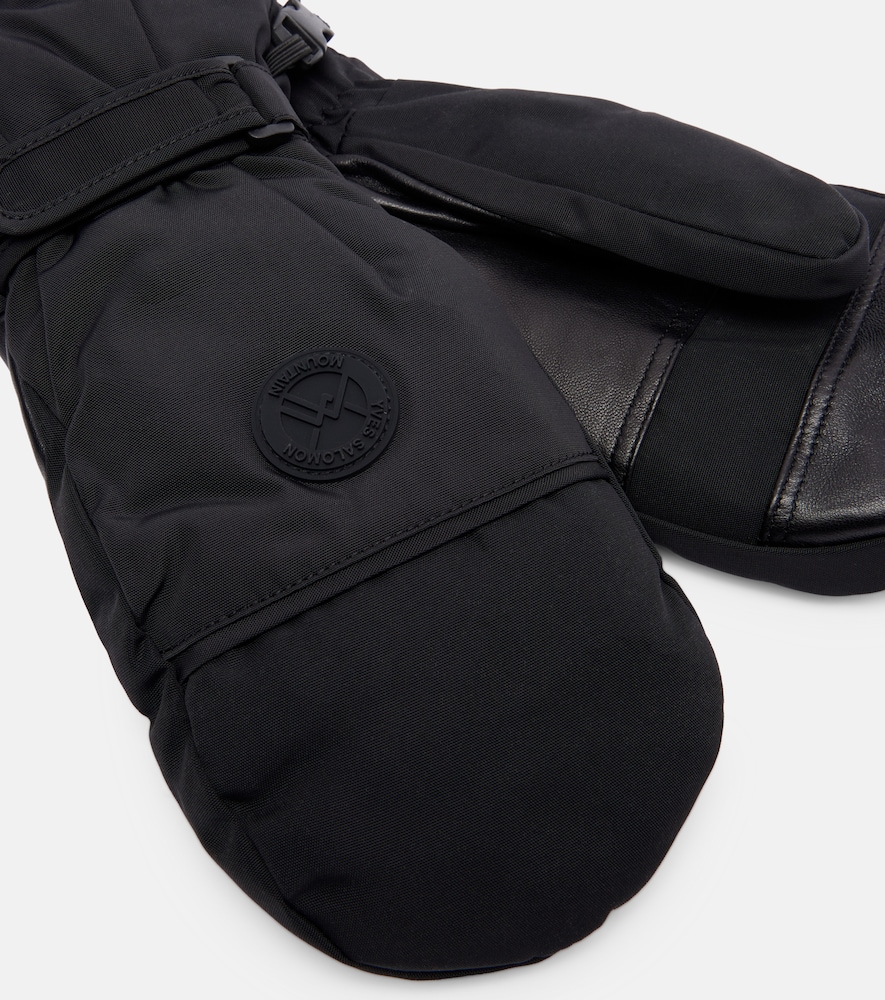  Yves Salomon Yves Salomon Skifäustlinge Mit Leder 