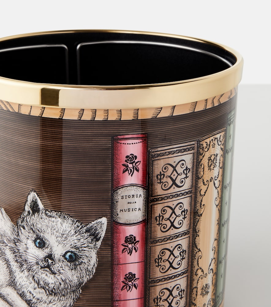  Fornasetti Fornasetti Récipient Gatto con libri 