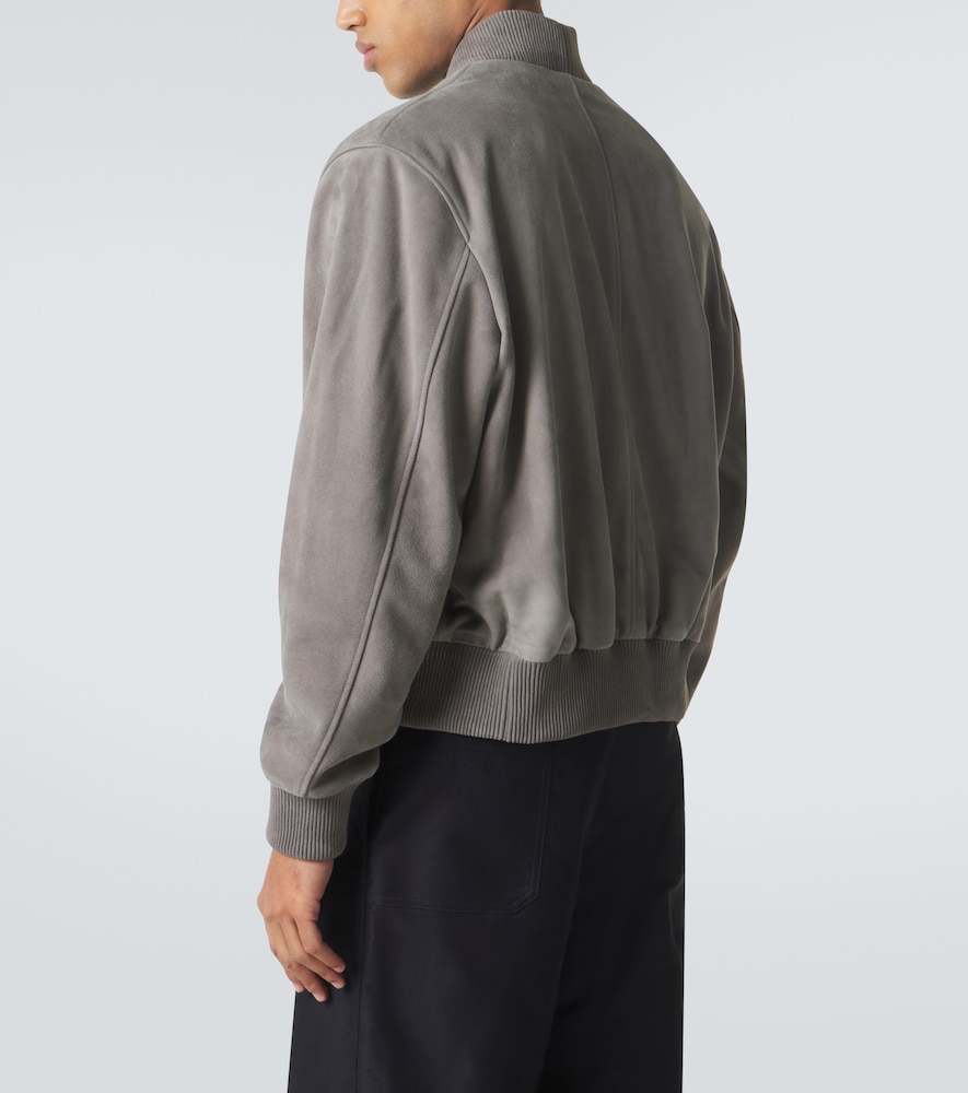  Ami Paris Ami Paris Bomberjacke Ami de cœur Aus Veloursleder 