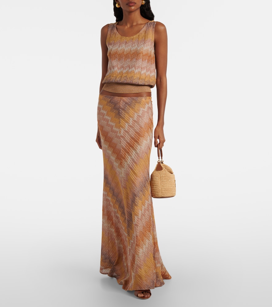  Missoni Missoni Top Zigzag Aus Häkelstrick 