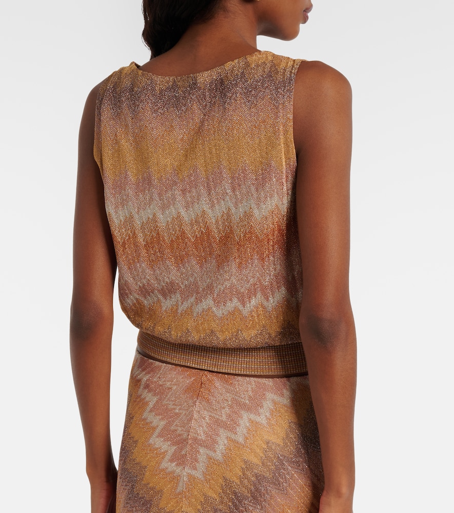  Missoni Missoni Top Zigzag Aus Häkelstrick 