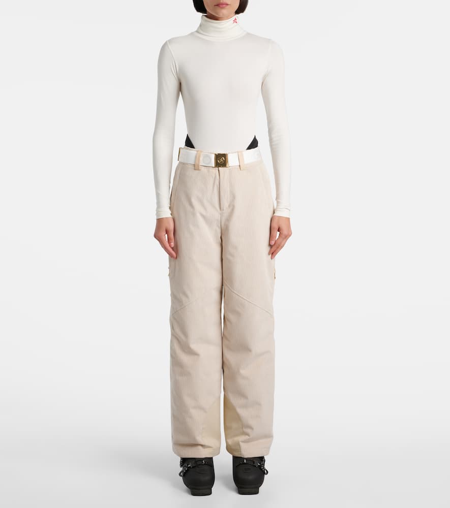 Bogner Any Corduroy Ski Pants In Gray