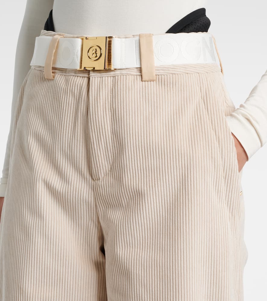 Bogner Any Corduroy Ski Pants In Gray