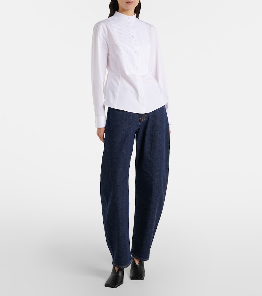 Alaia Alaïa Mid-rise Barrel Jeans 