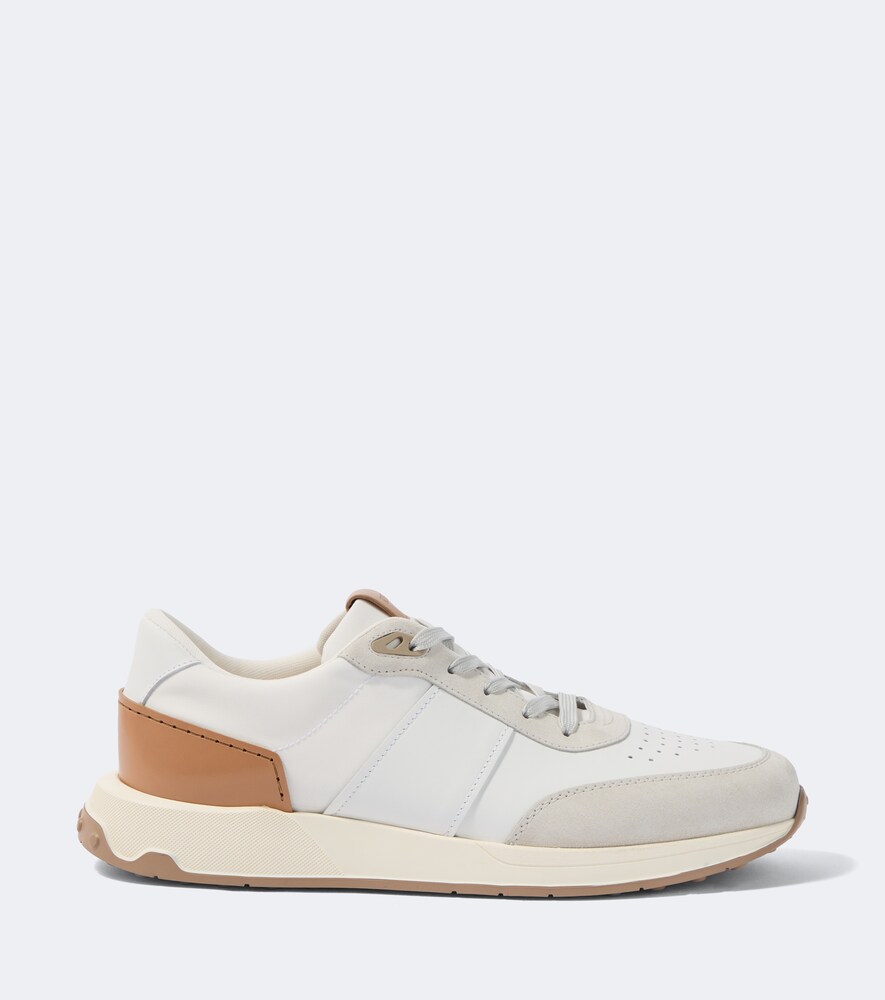  Tod's Tod's Sneakers Aus Leder Und Veloursleder 