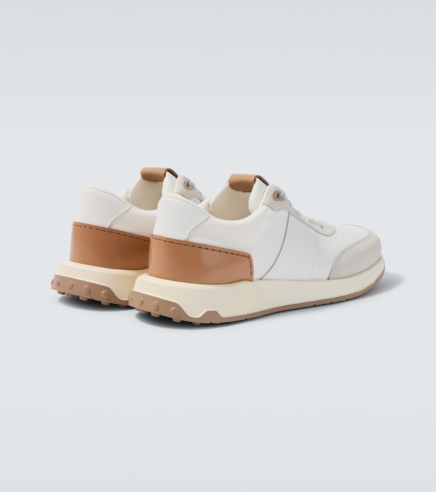  Tod's Tod's Sneakers Aus Leder Und Veloursleder 