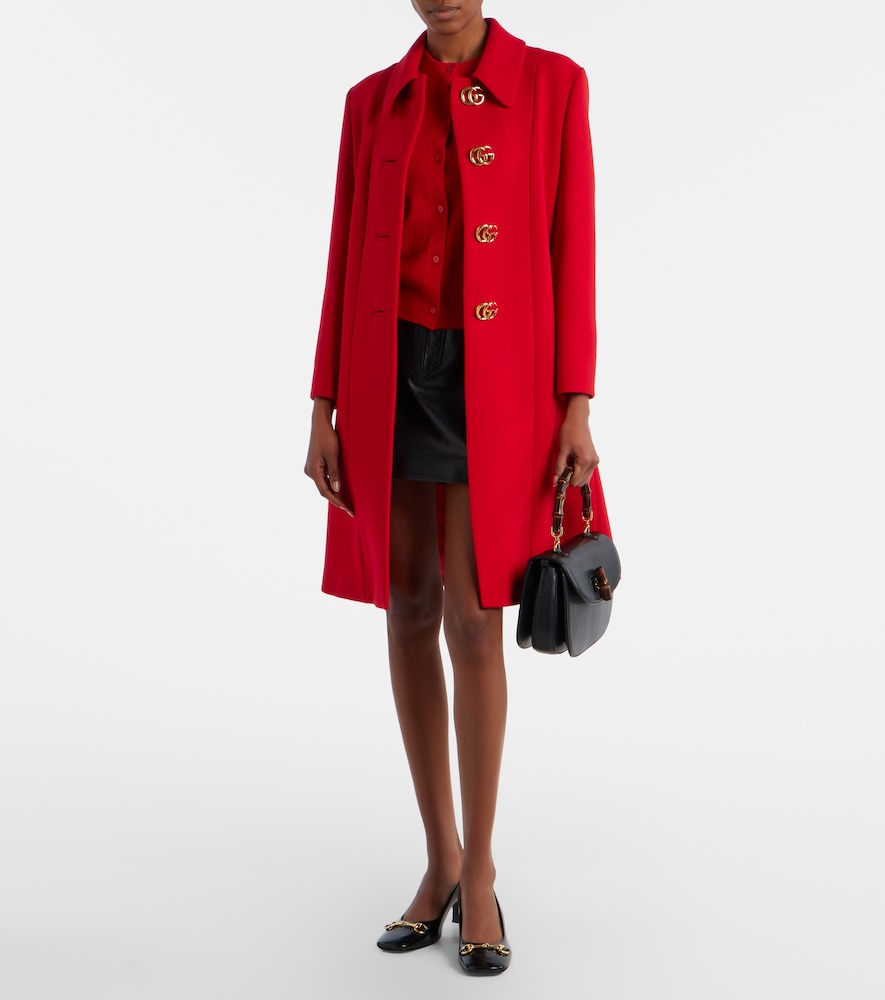  Gucci Gucci Cardigan Double g Aus Wolle 