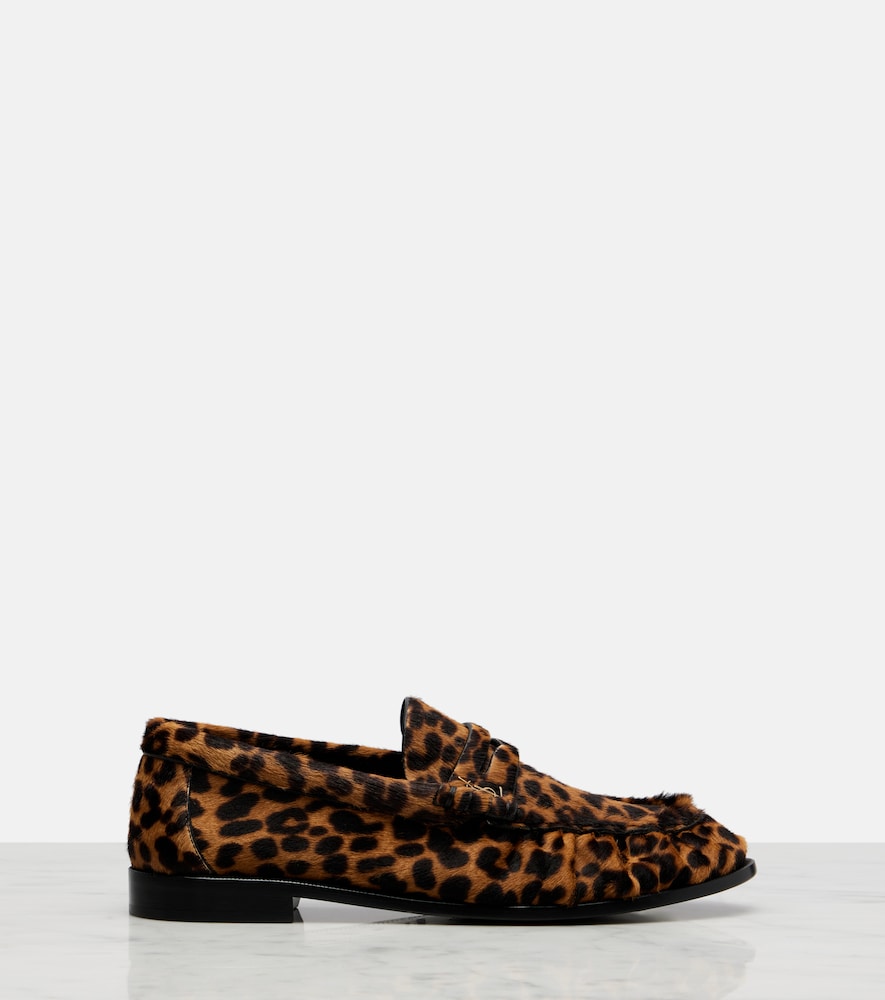  Saint Laurent Saint Laurent Loafers Le Loafer Aus Kalbshaar 