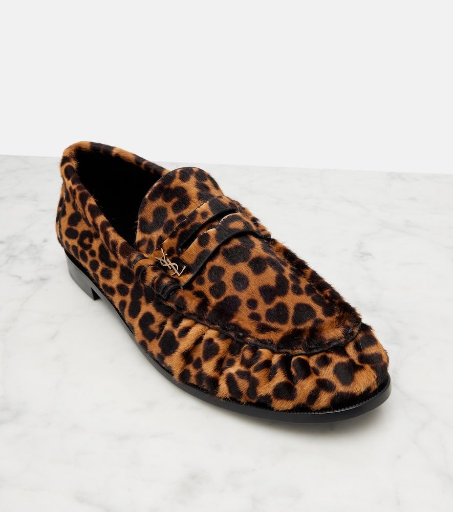  Saint Laurent Saint Laurent Loafers Le Loafer Aus Kalbshaar 