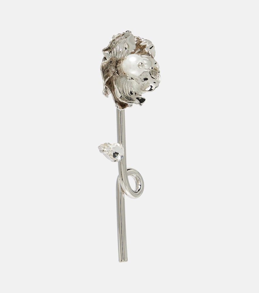  Simone Rocha Simone Rocha Crystal-embellished Faux Pearl Earrings 