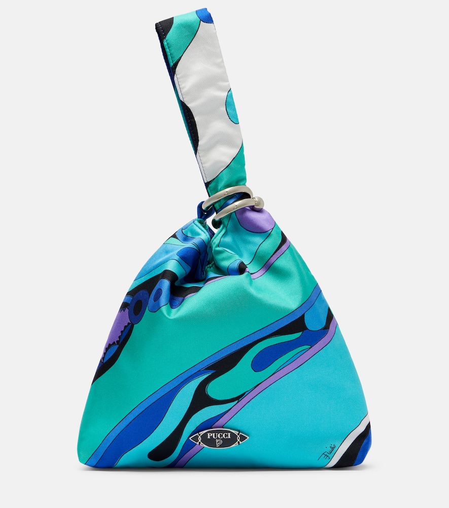 Tasche Orchidee aus Seiden-Twill