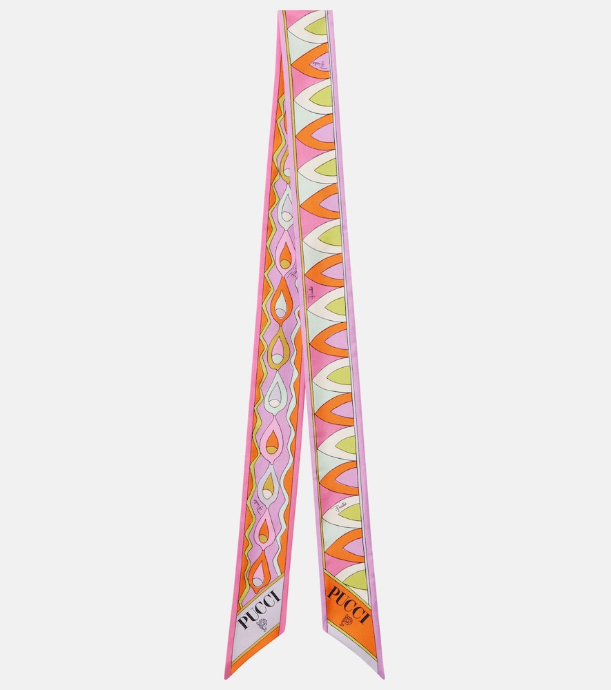 Pucci Women's Multicoloured Printed Silk Twill Scarf - Mytheresa