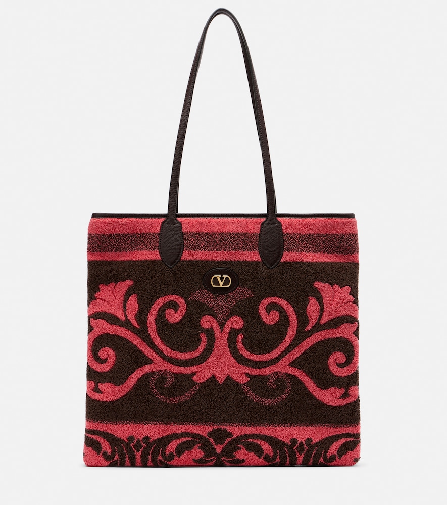 Tote Bag VLogo N/S Medium aus Frottee