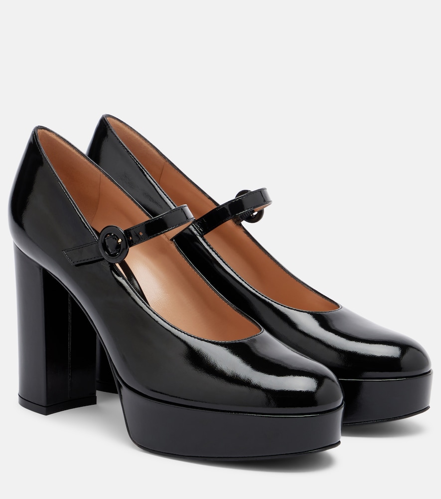 Gianvito Rossi Patent leather Mary Jane pumps