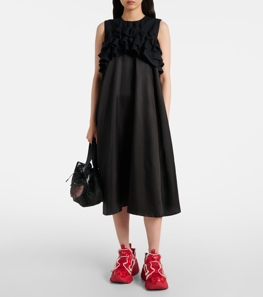 X Reebok Embellished Platform Sneakers