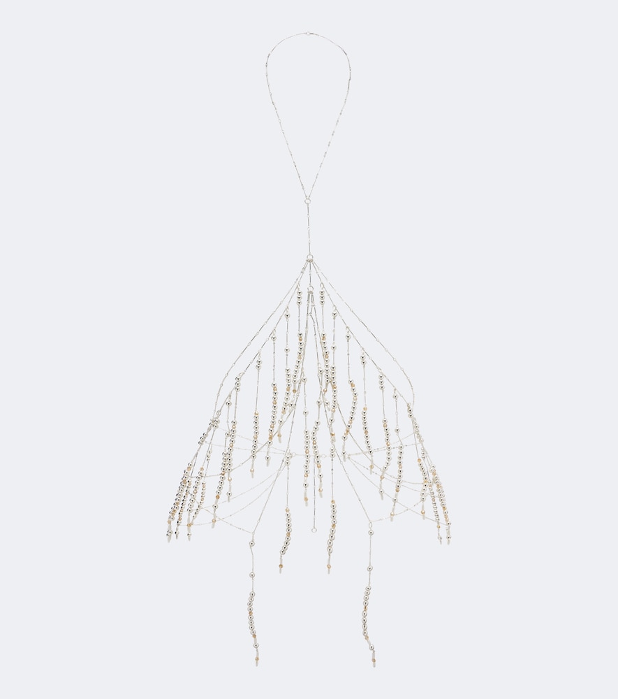 Body chain con perline