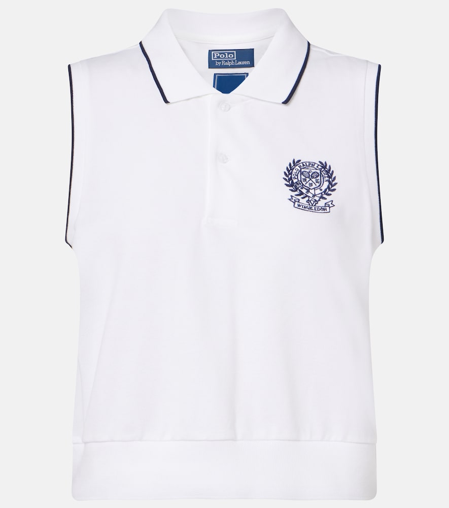 X Wimbledon Top aus Piqué