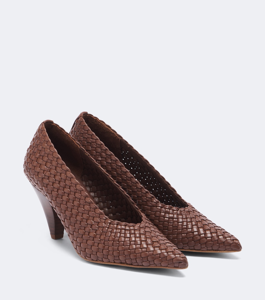 Souliers Martinez Escarpins Samia en cuir tress 475 €