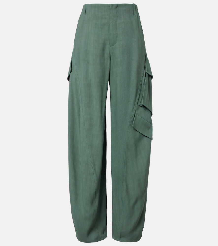 Alaïa Pantaloni cargo in twill