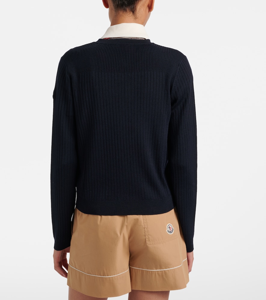 Moncler Wool-blend cardigan | Thumbnail 2 Moncler Wool-blend cardigan | Thumbnail 2