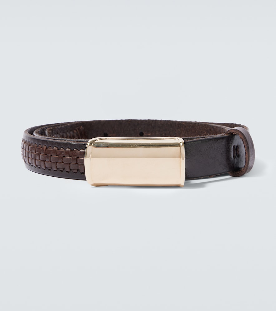 Gürtel aus Leder