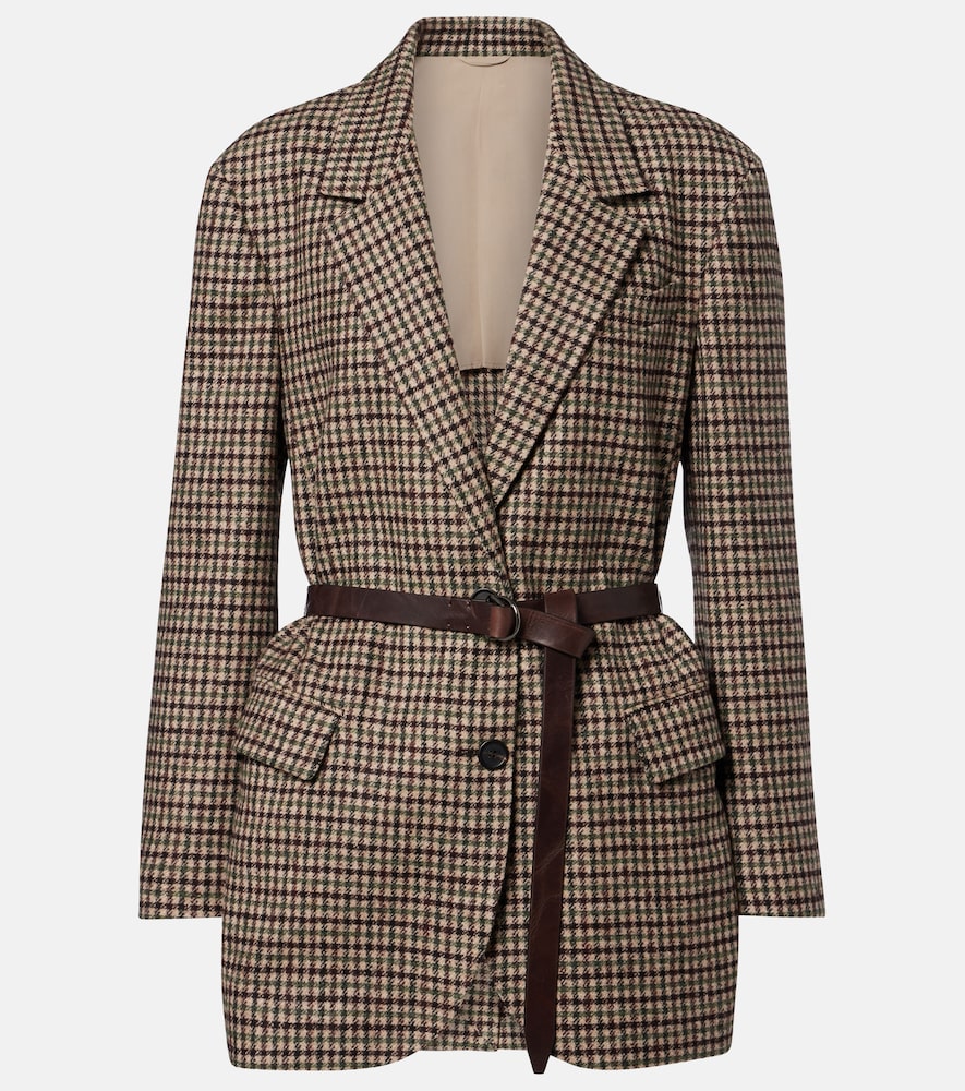 Jacke aus Wolle und Alpakawolle