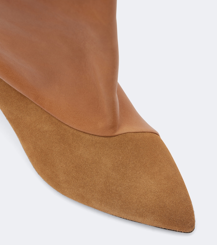 Lezra Suede And Knee-High Boots