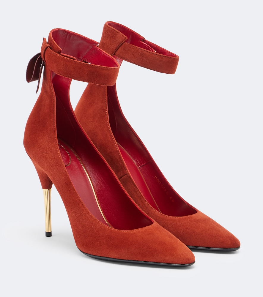 Pumps Fatale aus Veloursleder