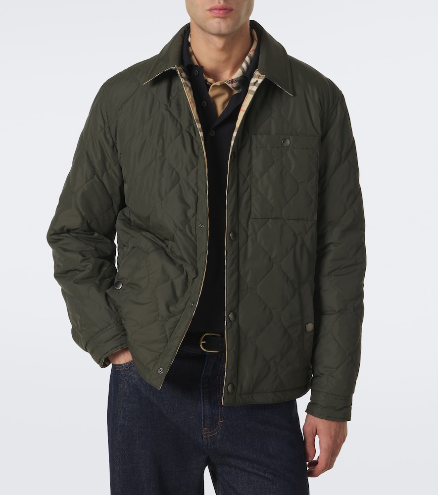 Brighton Burberry Check Reversible Overshirt