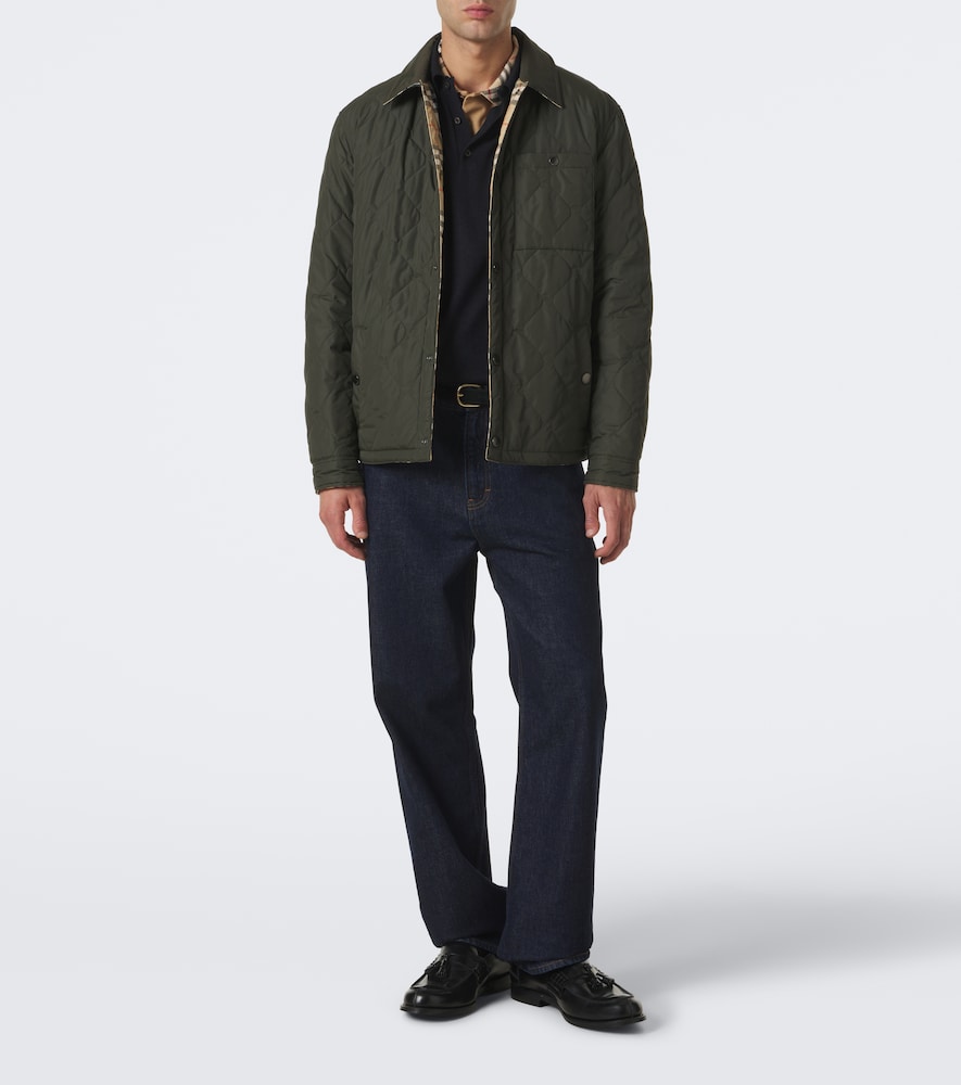 Brighton Burberry Check Reversible Overshirt
