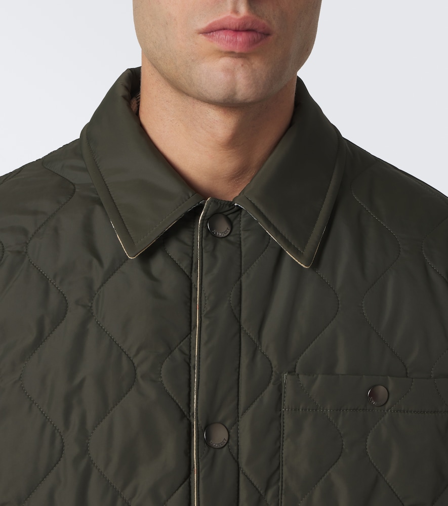 Brighton Burberry Check Reversible Overshirt