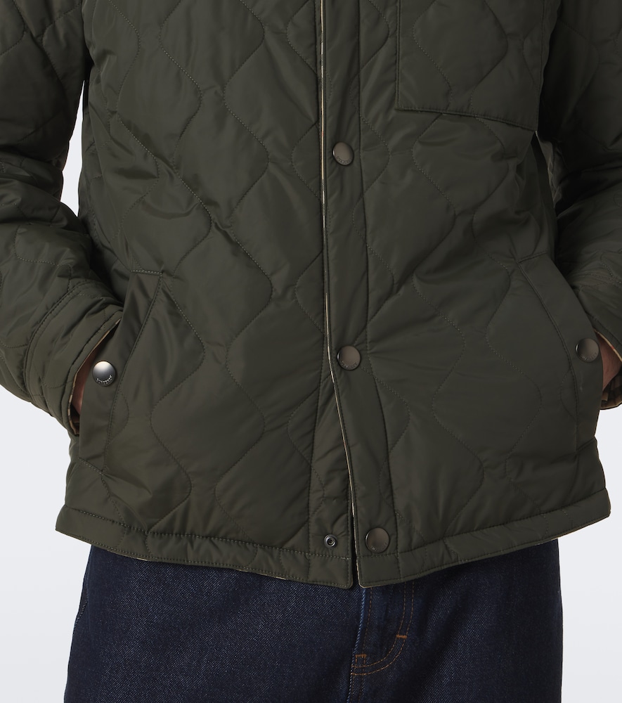 Brighton Burberry Check Reversible Overshirt
