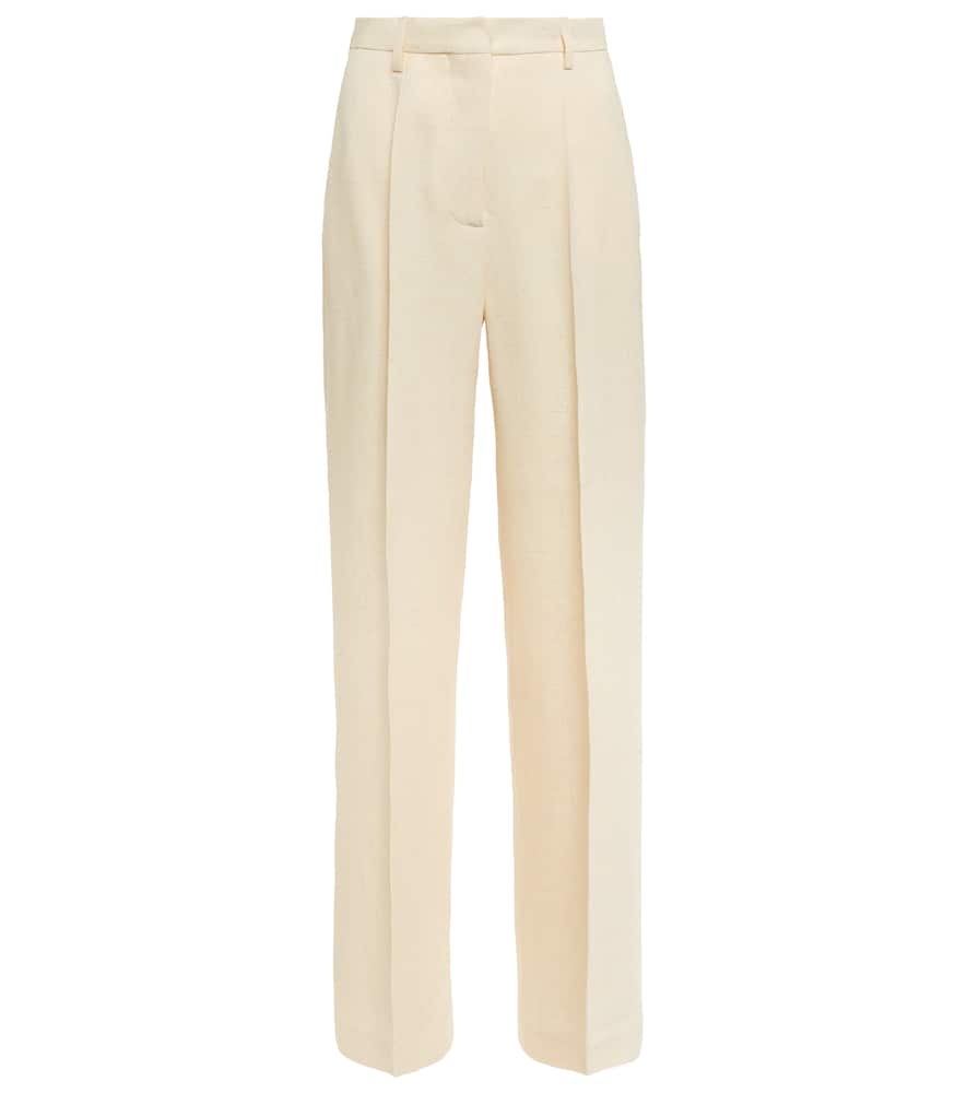 Nanushka Elaina pleated wide-leg pants