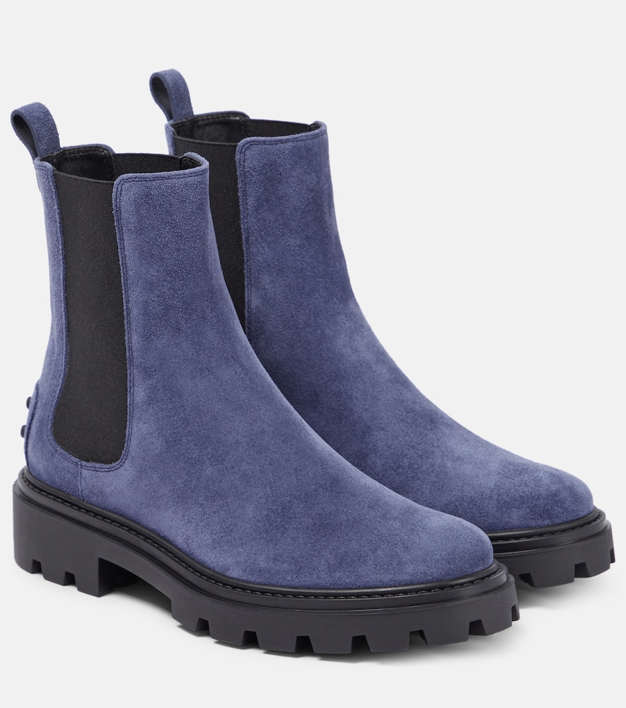 Tods Bottines chelsea en daim 450 €