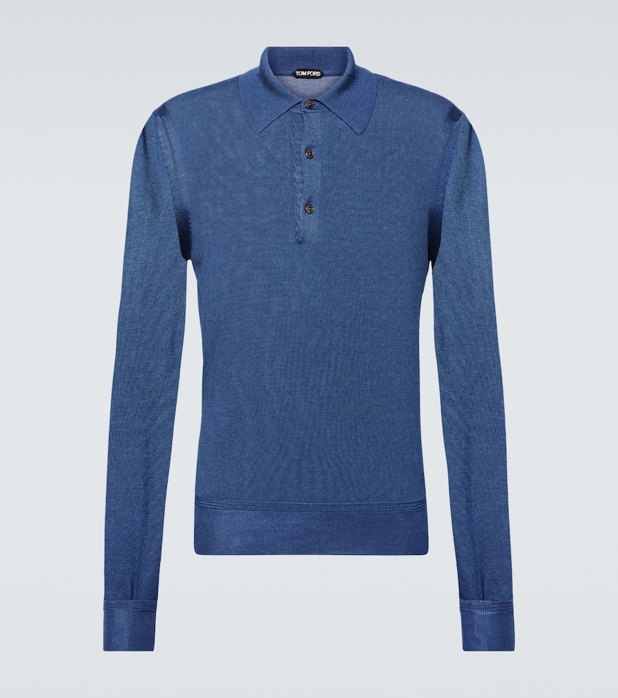 Tom Ford Cashmere and silk polo sweater